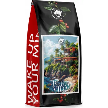 Káva Káva zrnková 1kg - PURA VIDA 100% Arabica ČERSTVĚ PRAŽENÁ Blue Orca Coffee