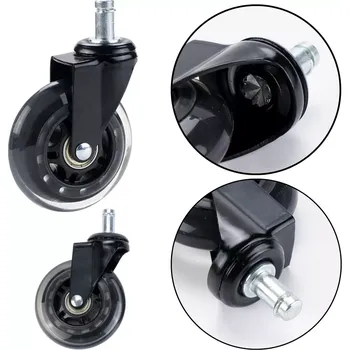 Křeslo Kaučukové kolečko pro křeslo transparentní tiché