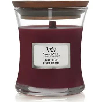 Svíčka Woodwick Black Cherry váza malá 85 g