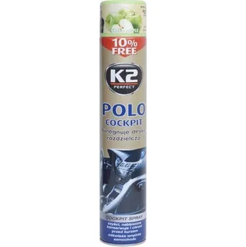 Čistič plastových dílů K2 (Poland) | K2 Polo Cockpit 750 ml Green Apple, K407ZJ0