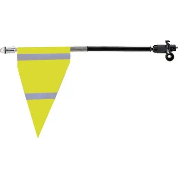 M-Wave bezpečnostní praporek s pohybový čidlem (žlutá)