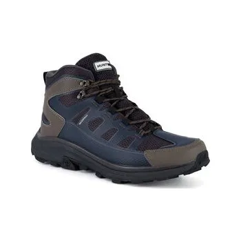 Pánská treková obuv Trekingová obuv Hunter PEAK RT MID WP Tmavomodrá 43