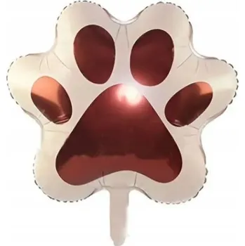 Balónek FÓLIOVÝ BALÓNEK TLAPKA kočky psa dekorace narozeniny HEL Vp