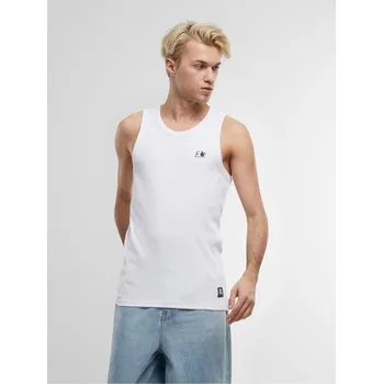 Starter Rib Tank Top - white S