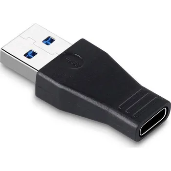 Datový kabel Redukce / adaptér USB-C samice / USB-A samec - podpora USB 3.0 - černá