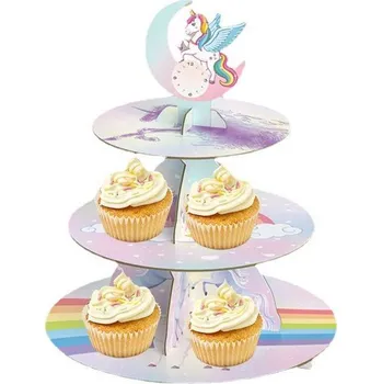 Cakesicq, Čína Papírový stojan na muffiny a capcaky Unicorn - Cakesicq | Cukrářské potřeby
