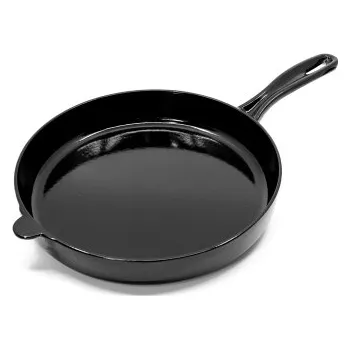 Litinová pánev kulatá Noral černá 28 cm