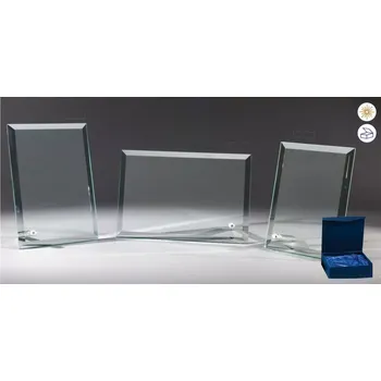 Skleněná plaketa v dárkové krabičce 68120