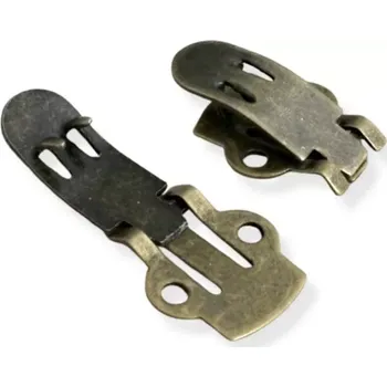 Klip na boty starozlato - 2 ks