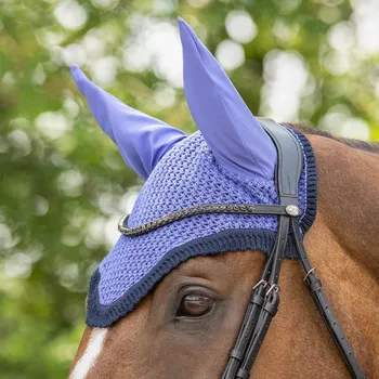 Koňská maska proti hmyzu Čabraka na uši Nyomi QHP, Full