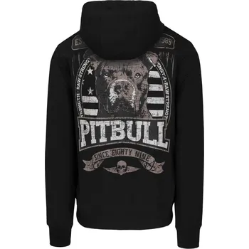 Pánská mikina PitBull West Coast - KPZJ mikina TROUBLEMAKER černá Barva: Černá, Vel: 2XL