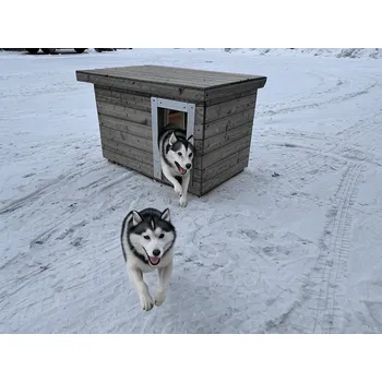 Bouda pro psa Eko zateplená psí bouda Max Směr palubek z pohledu: Vodorovný, Na jaké straně chcete vchod z pohledu ?: Na pravé