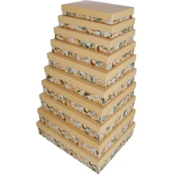 Dárková krabička Dárkové krabičky sada 10ks, 25P106