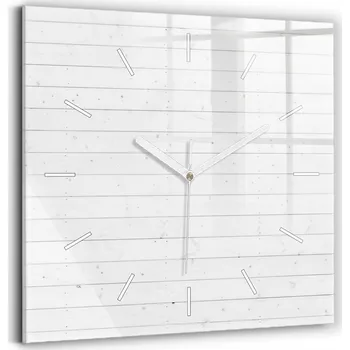 Hodiny Nástěnné hodiny Wallfluent bílé 30 cm