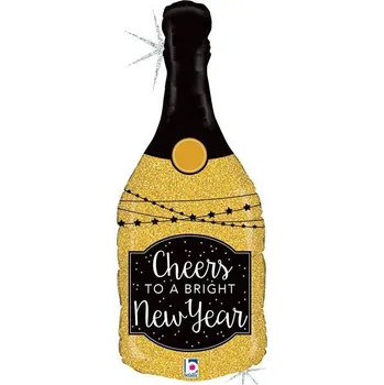 Grabo Ballons Itálie Nafukovací balónek Zlaté šampaňské 81 cm - Grabo | Cukrářské potřeby