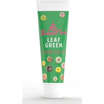 4-Mix Maďarsko SweetArt gelová barva tuba Leaf Green (30 g) ▹
