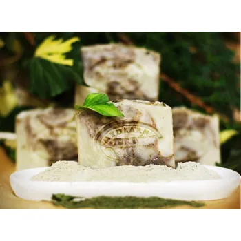 Mýdlo Přírodní mýdlo Zelený jíl a máta 100g