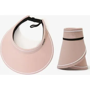 Klobouk Dámský letní klobouk proti slunci s UV ochranou | Pokrývka hlavy - Růžová