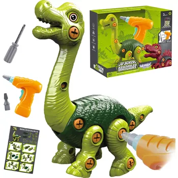 Hračka pro nejmenší WOOPIE Twisted Dinosaur + vrtačka 31 ks