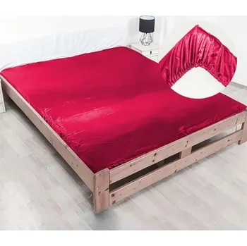Prostěradlo Prostěradlo s gumou Moker satén 140 x 200 cm