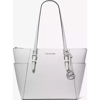 Kabelka MICHAEL KORS dámská kožená kabelka Charlotte bílá