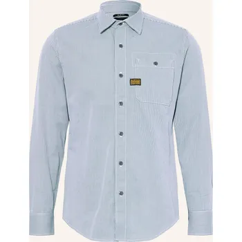 Pánská košile G-Star Pánská Košile Bristum 2.0 Slim Fit, bílá / tmavě...