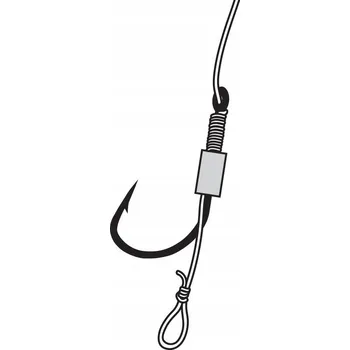 Rybářský háček Háčky s návazcem, s protihrotem Jaxon HY-MFA04 8 ks