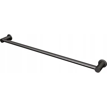 Držák na ručník Tyč na kolíčky Andex černá