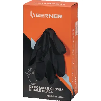 Pracovní rukavice Berner Jednorázové nitrilové rukavice 180558 Velikost: XL + sleva 5% po přihlášení