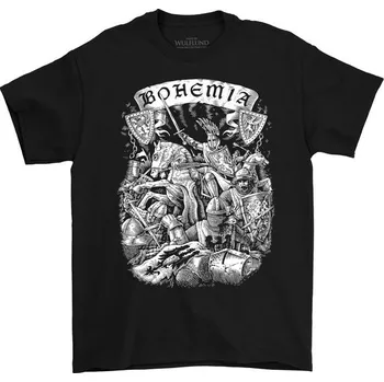 Pánské tričko Drakkaria BOHEMIA, Přemysl Otakar II. tričko černé