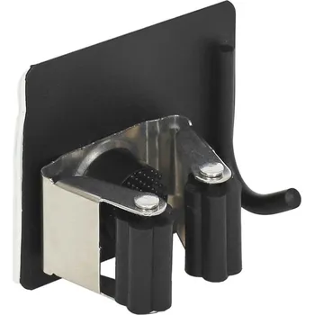 Věšák Nástěnný držák pro zametací kartáč / mop