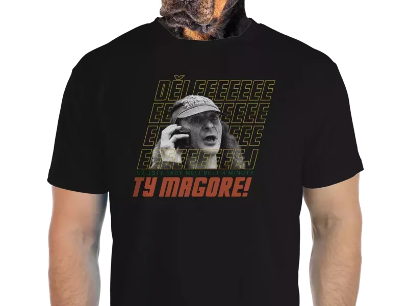 Vtipné tričko Bastard: Jiří Kára