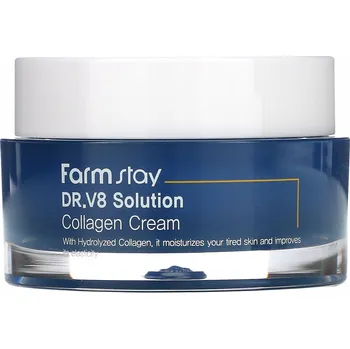 Pleťový krém Víceúčelový krém na obličej Farmstay Dr. V8 den a noc 50 ml
