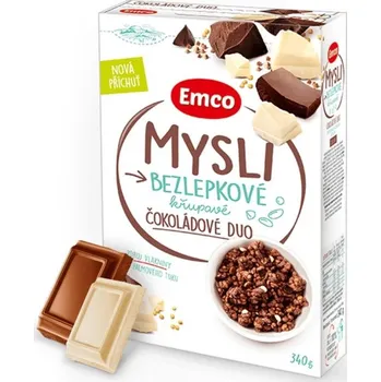EMCO Mysli bezlepkové čokoládové duo 340 g