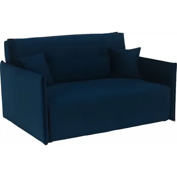 Pohovka Rozkládací trojmístná pohovka ALANA s úložným prostorem, pařížská modrá látka Riviera