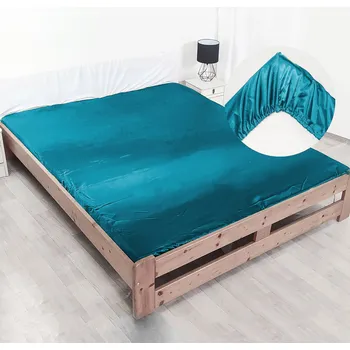 Prostěradlo Prostěradlo s gumou Moker satén 220 x 200 cm