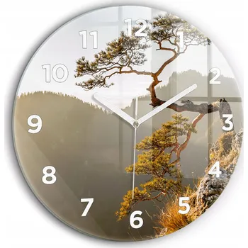 Hodiny Nástěnné hodiny Wallfluent zelené 60 cm