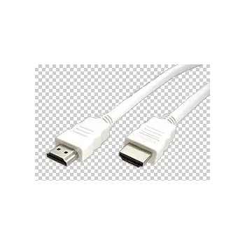 Video kabel High Speed HDMI kabel s Ethernetem, HDMI M - HDMI M, bílý, 3m