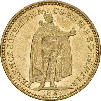 Zlatá mince 20 Korona Františka Josefa I.Uherská ražba1915 | 6,77 g