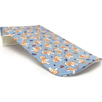 Koupání kojence DANIHEL Látkové lehátko do vaničky Péťa modří pejsci