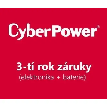 Záložní zdroj Cyber Power Systems CyberPower 3. rok záruky pro BPSE240V75ART3UOA EXW3Y0130