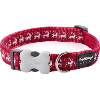 Obojek pro psa Obojek Red Dingo 25 mm x 41-63 cm - Reindeer