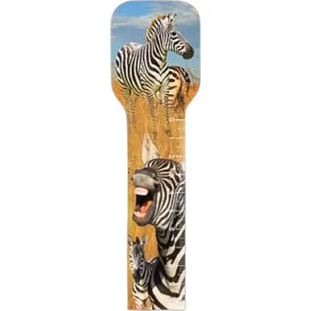 pravítka 3D záložka, pravítko, násobilka - ZEBRY, 1 kus