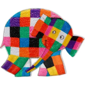 Nášivka Nažehlovačka slon Elmer Monoquick