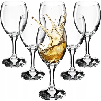 Sklenice Sada 6 Ks SKLENIČKY na bílé víno KADAX 245ml