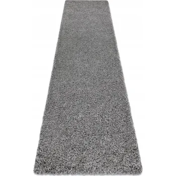 Koberec BĚHOUN SOFFI shaggy 60x300 cm silný ŠEDÝ #AF166