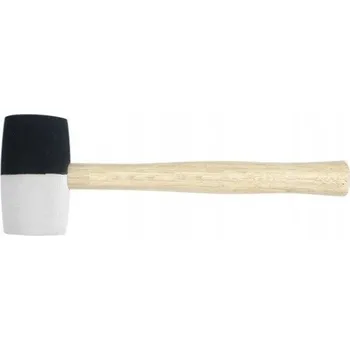 Kladivo Gumová palička bílo-černá 450g Modeco