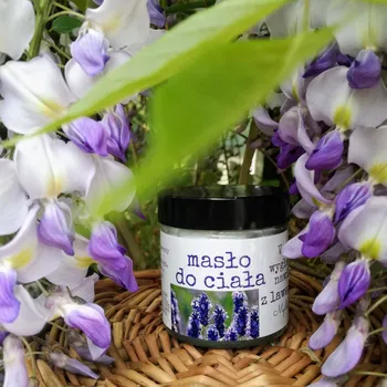 Tělový krém Tělové máslo s levandulí 120ml Mydliszka