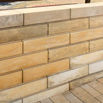 plotová tvarovka Deska zákrytová BEST VI rovná sand 300×600×127 mm