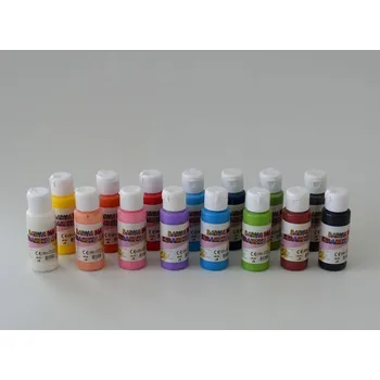 Speciální výtvarná barva Barva na keramiku a sklo 60 ml E - RŮŽOVÁ